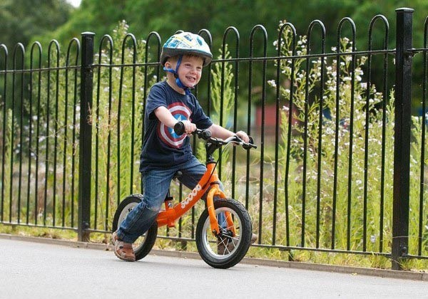 Help kids' to master the most important skill for cycling with a balance bike